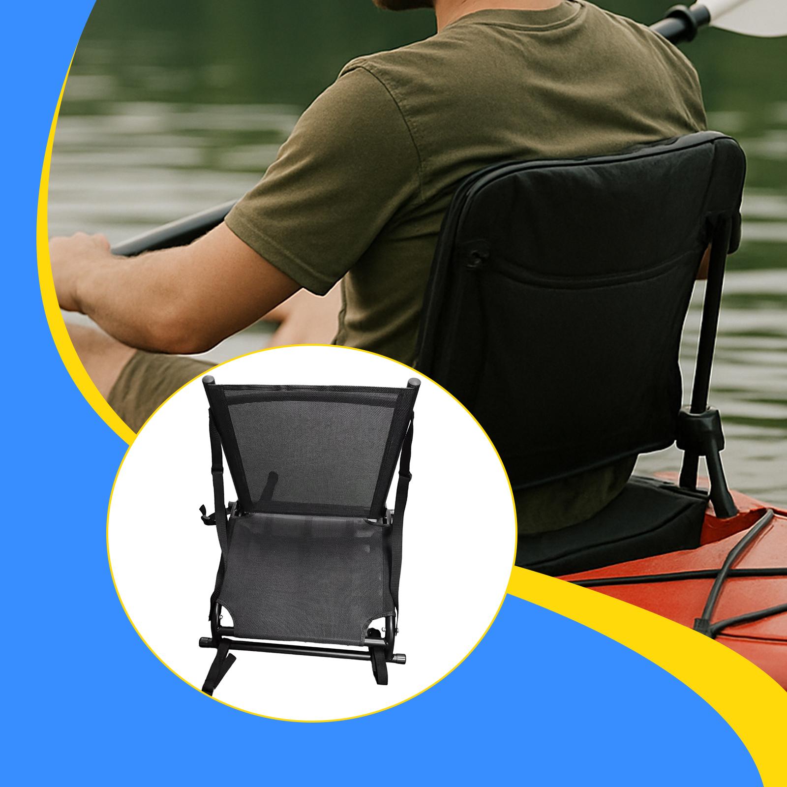 Fishing Boat Oar - Kayak Seat with Back Support,Folded,for Sit