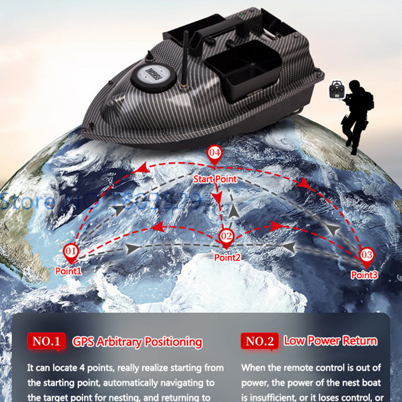 16PCS Point GPS Nesting Bait B - Fishing Boat Gps บทวิจารณ์และราคา
