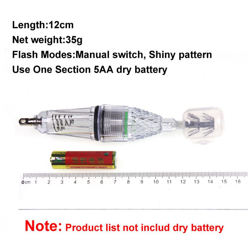 1pc 12cm 17cm 5AA Battery LED  - Fishing Boat Navigation Light บทวิจารณ์และราคา
