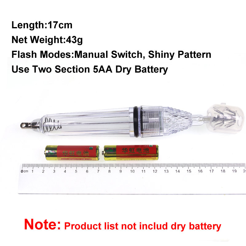 1pc 12cm 17cm 5AA Battery LED  - Fishing Boat Navigation Light บทวิจารณ์และราคา