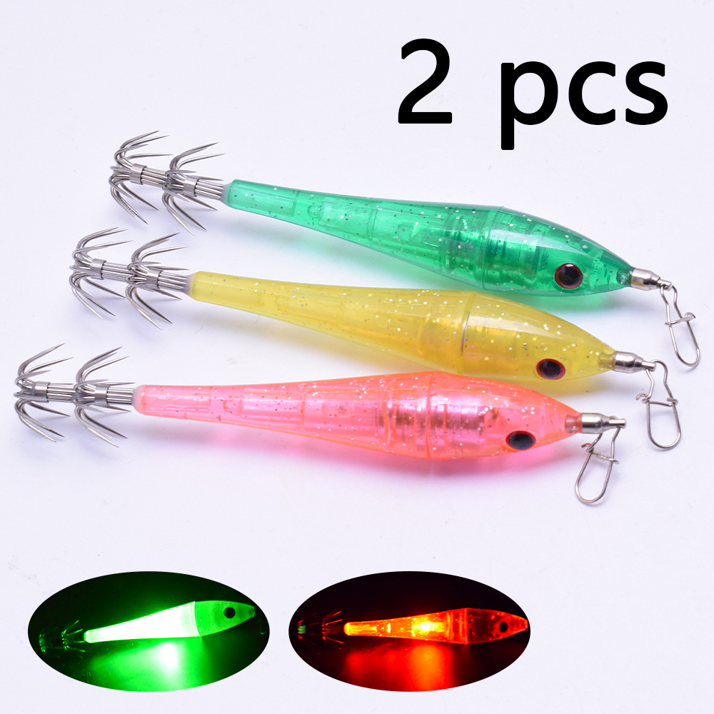 2 pcs LED underwater lure ligh - Fishing Boat Navigation Light บทวิจารณ์และราคา