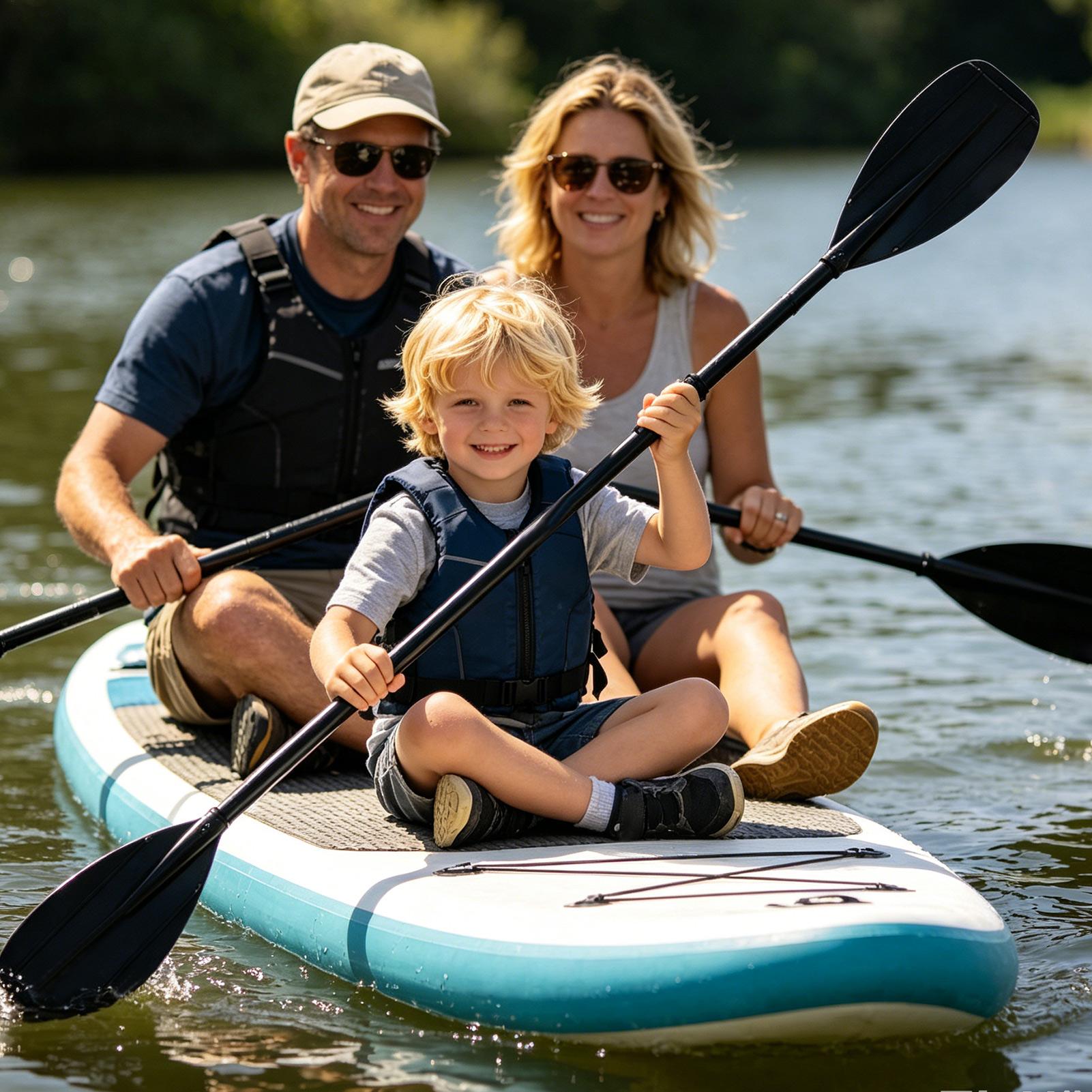 Carbon Fiber Paddle 2 Section  - Fishing Boat Oar บทวิจารณ์และราคา