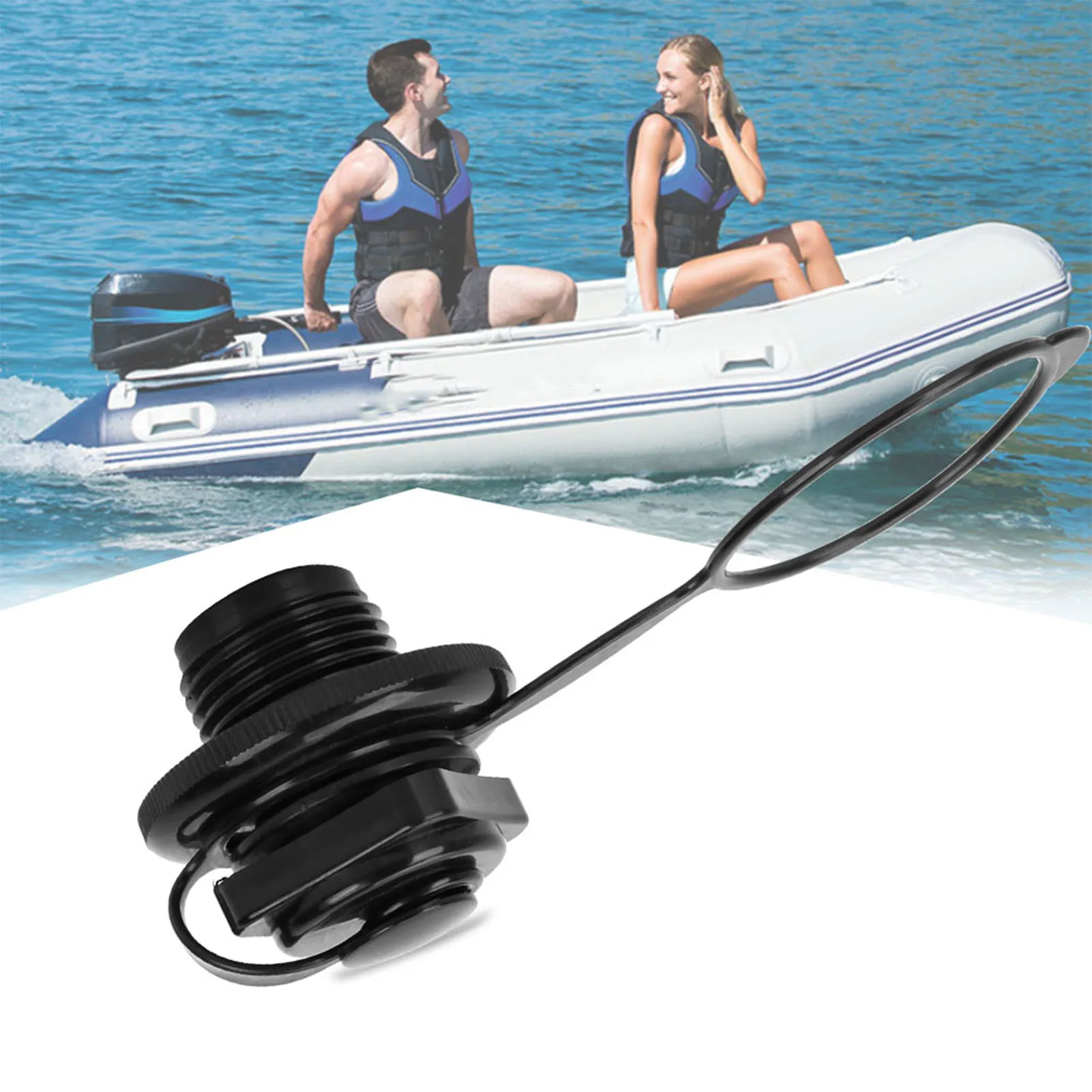 23.9mm Black Plastic Inflatabl - Fishing Boat Trailer บทวิจารณ์และราคา