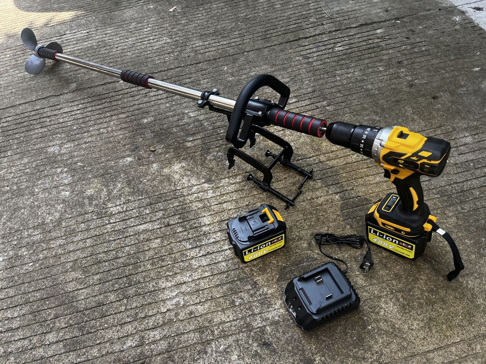 Electric Drill Manual Propelle - Fishing Boat Outboard Motor บทวิจารณ์และราคา
