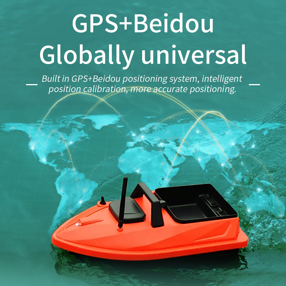 NEW GPS Fishing Bait Boat 1.5k - Fishing Boat Gps บทวิจารณ์และราคา