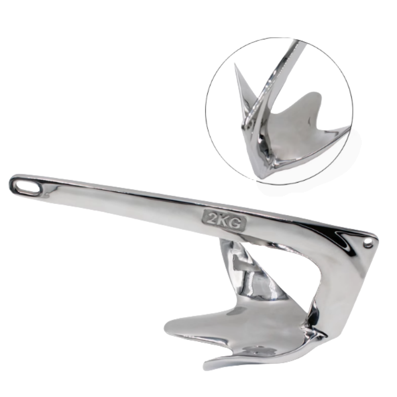 316 Stainless Steel Bruce Anch - Fishing Boat Anchor บทวิจารณ์และราคา