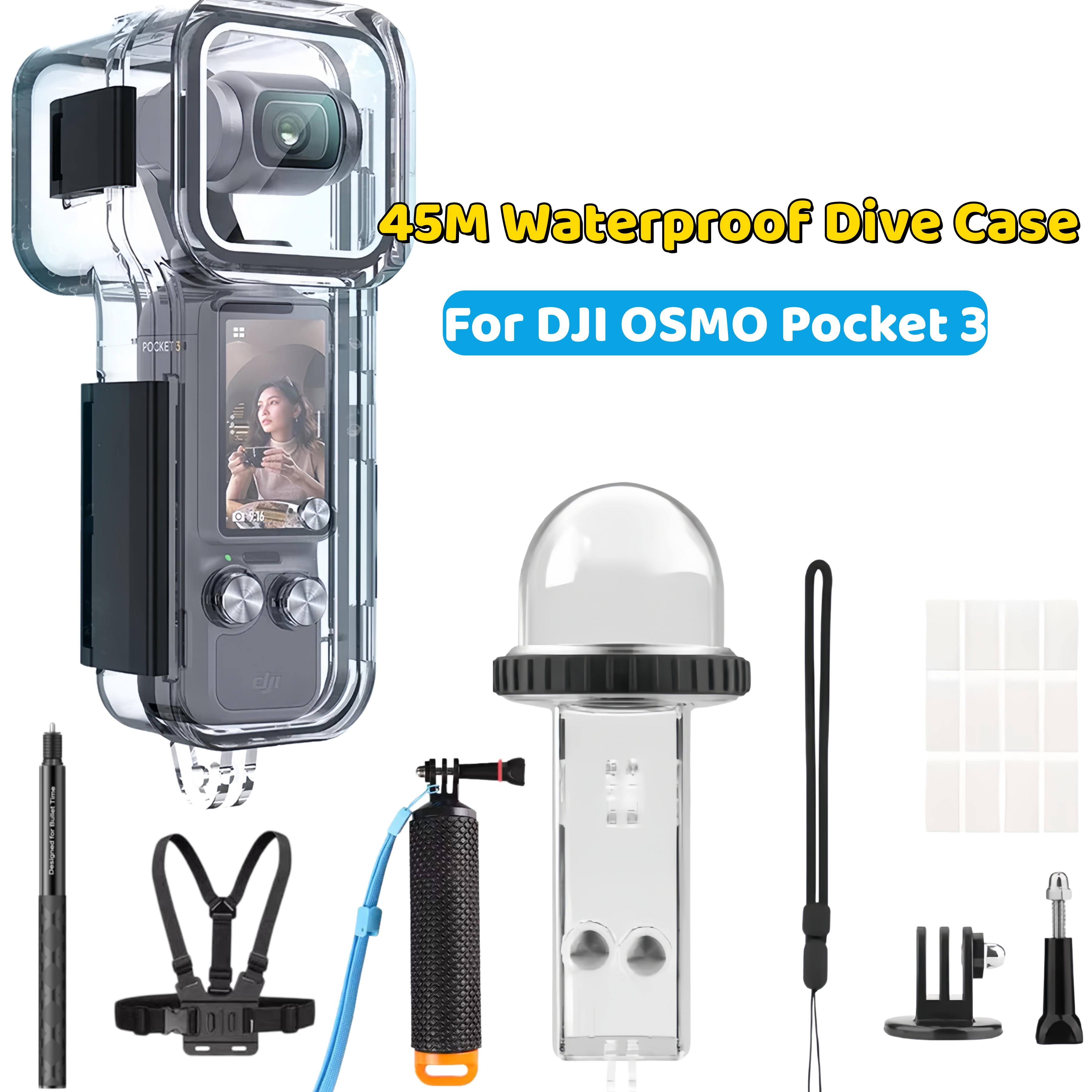 For DJI OSMO Pocket 3 Waterpro - Fishing Boat Cover บทวิจารณ์และราคา