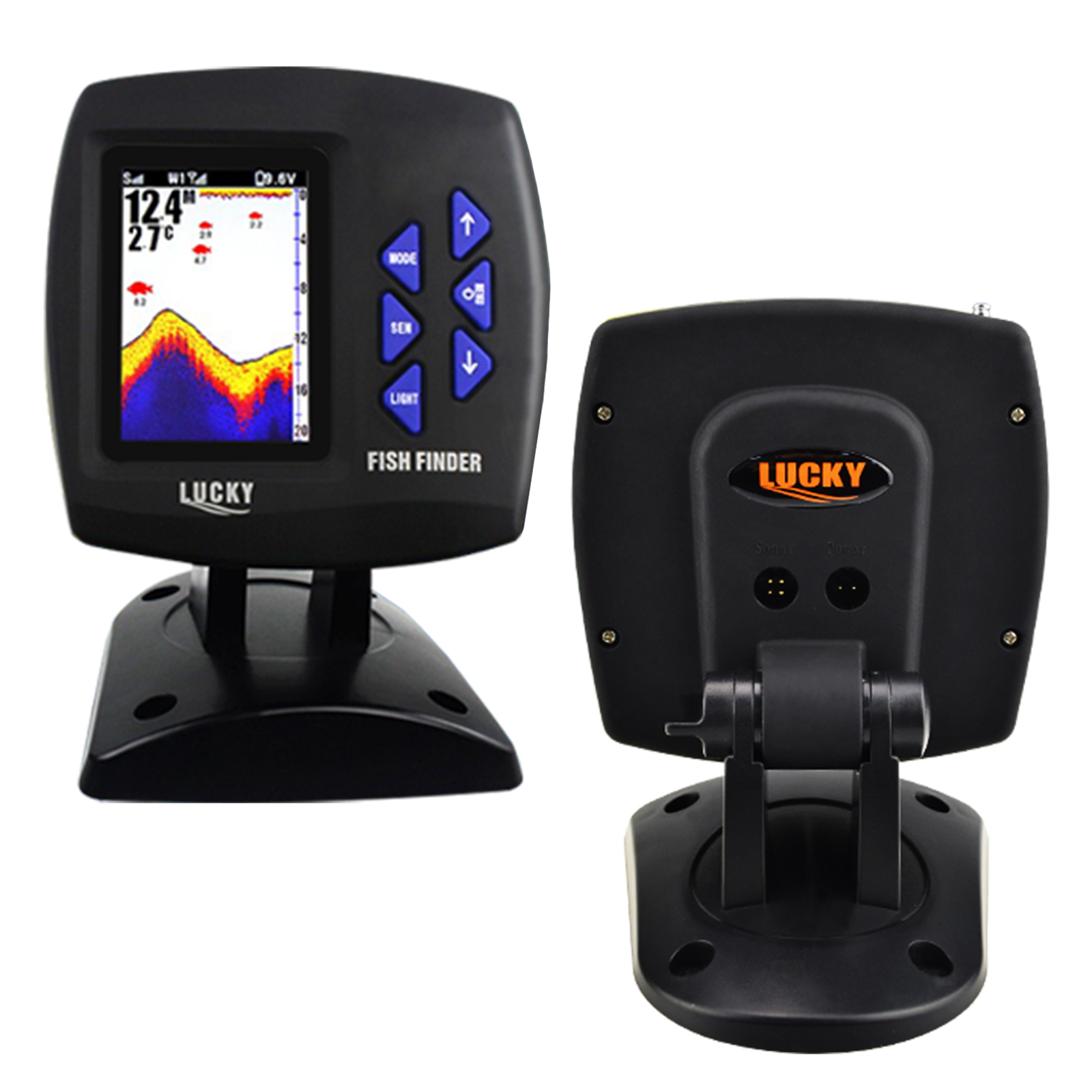 LUCKY Fishfinder 300m/ 980ft F - Fishing Boat Depth Finder บทวิจารณ์และราคา