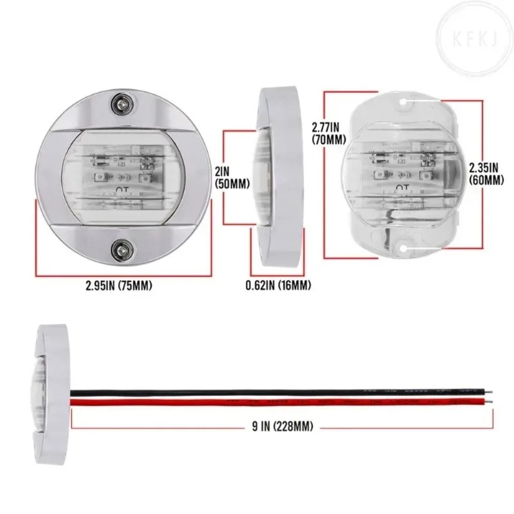 For Yacht Fishing Vessel 12V/2 - Fishing Boat Navigation Light บทวิจารณ์และราคา