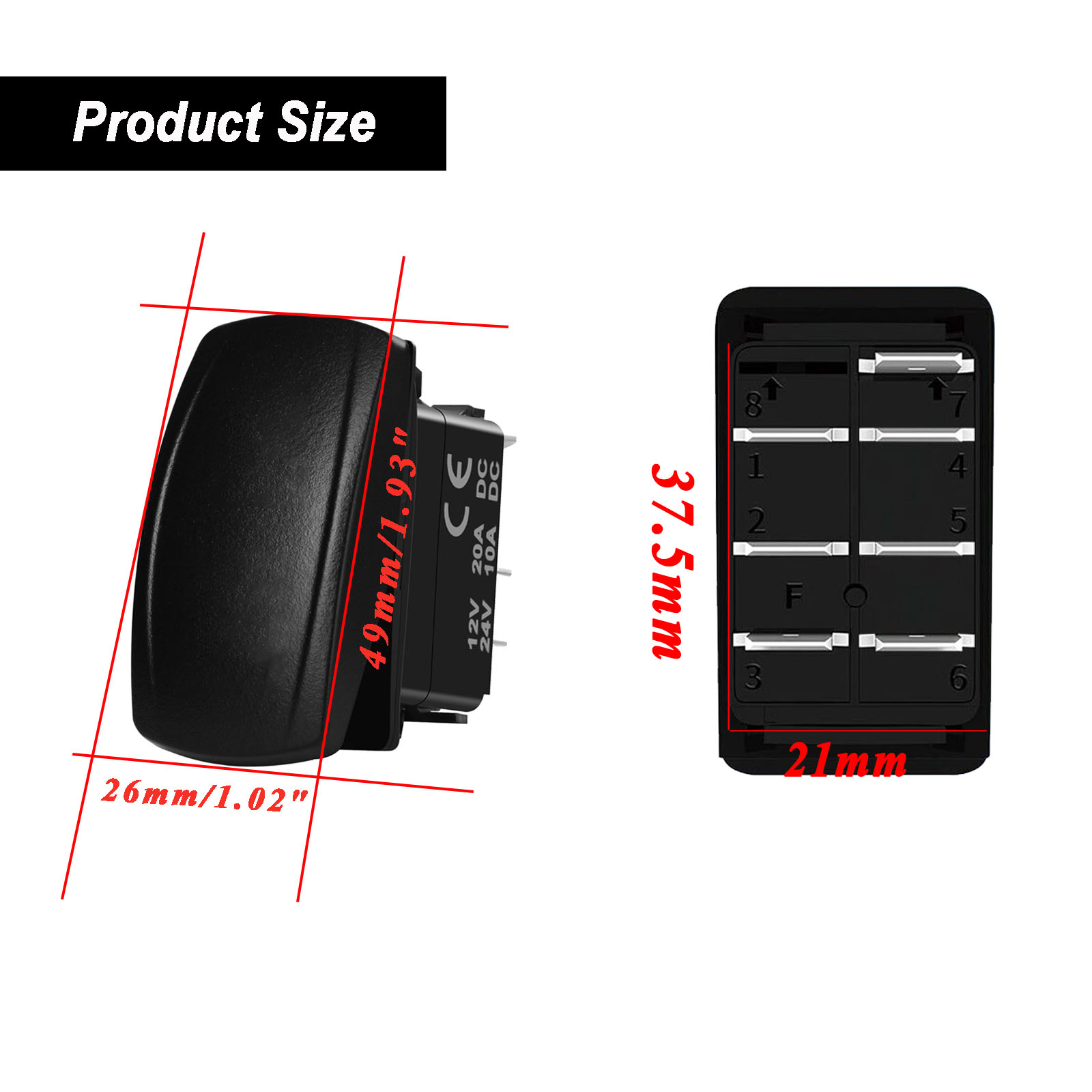 12V/24V Waterproof Backlit Mar - Fishing Boat Navigation Light บทวิจารณ์และราคา