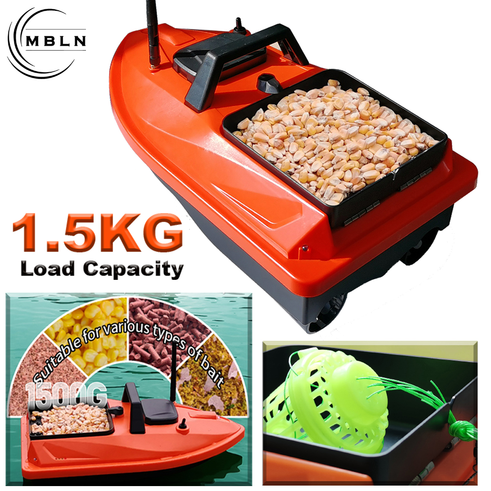 MBLN Mini GPS Bait Boat – 24 W - Fishing Boat Gps บทวิจารณ์และราคา