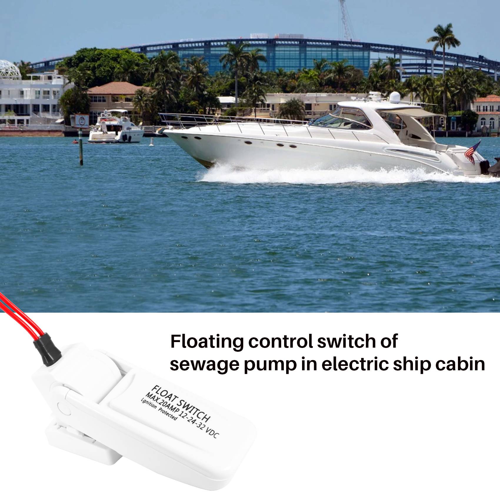AASS-Bilge Pump Float Switch A - Fishing Boat Bilge Pump บทวิจารณ์และราคา