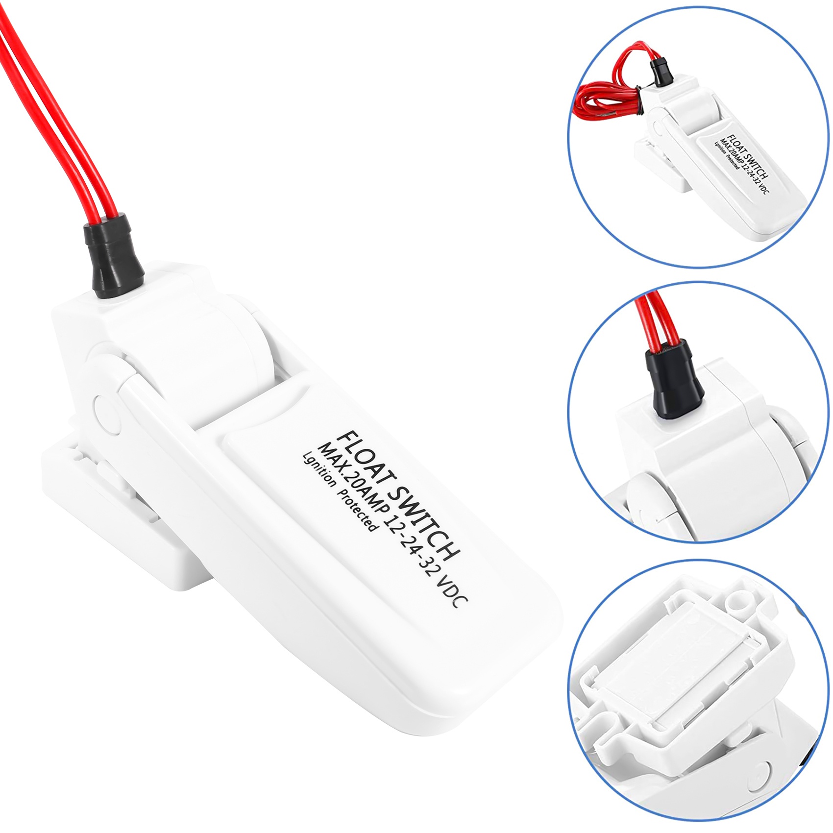 AASS-Bilge Pump Float Switch A - Fishing Boat Bilge Pump บทวิจารณ์และราคา