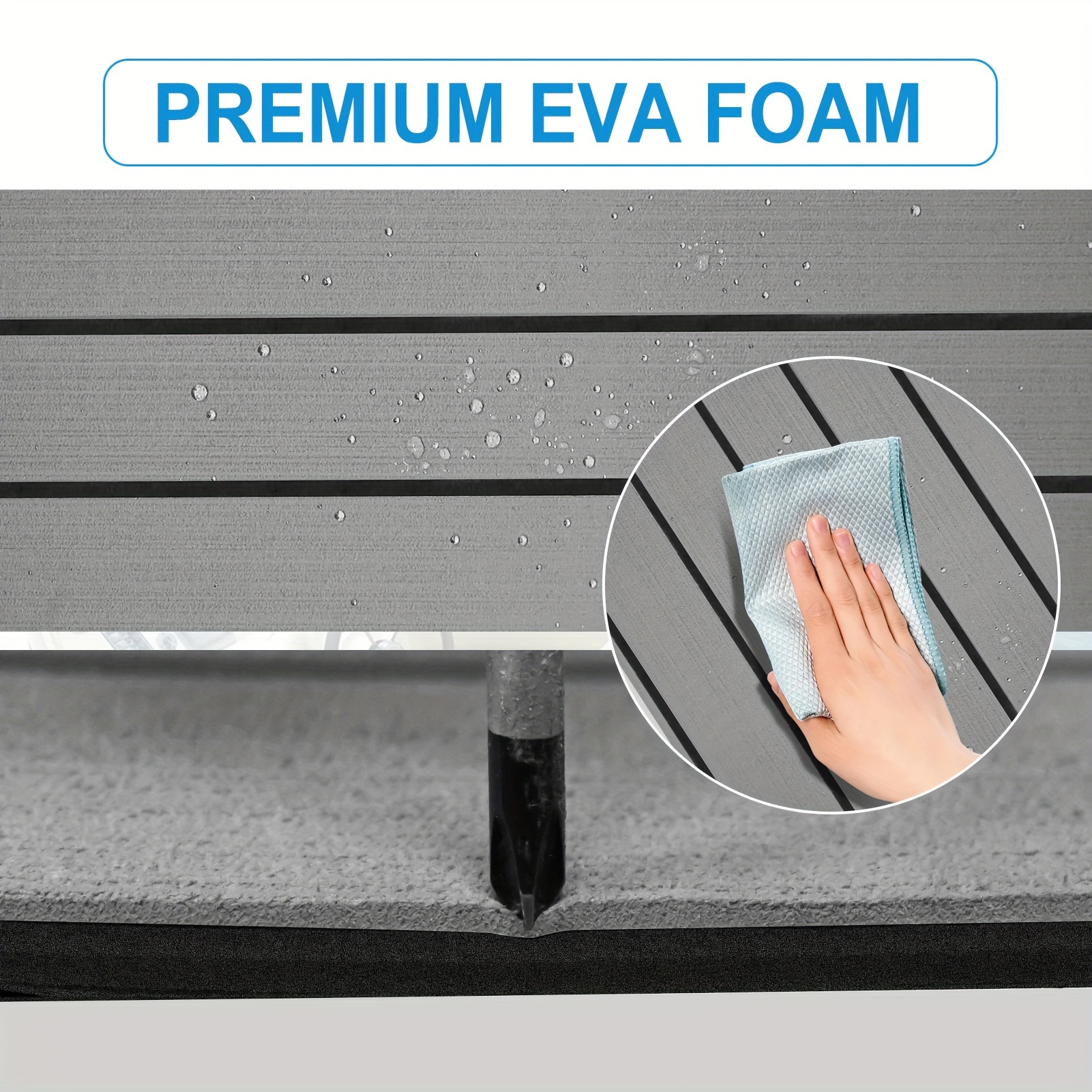 1200*410mm EVA Foam Boat Floor - Fishing Boat Fiberglass บทวิจารณ์และราคา