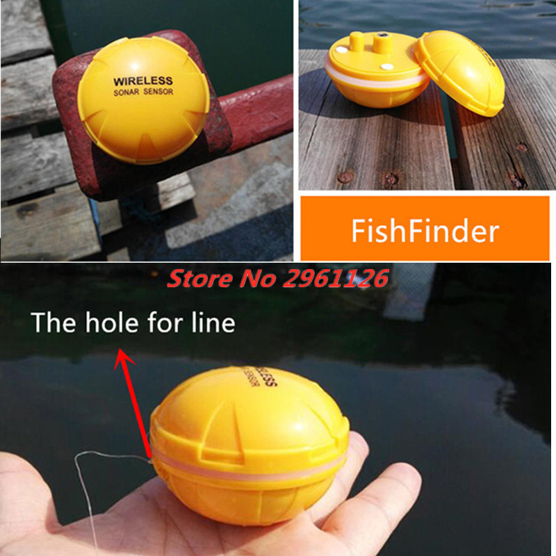 Wireless Fish Finder Portable  - Fishing Boat Depth Finder บทวิจารณ์และราคา