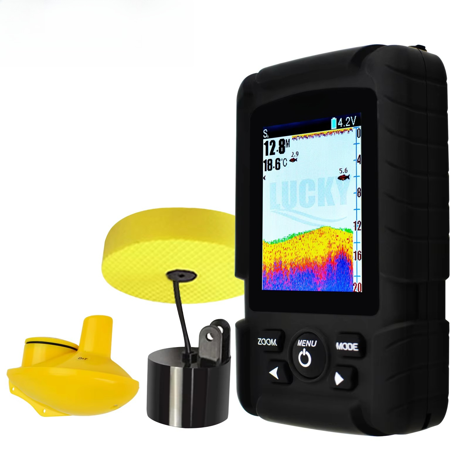 2-in-1 Wireless & Wired Fish F - Fishing Boat Depth Finder บทวิจารณ์และราคา