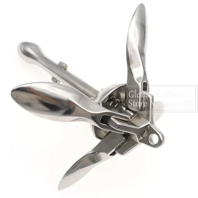 3.2KG/4KG Boat Stainless Steel - Fishing Boat Anchor บทวิจารณ์และราคา