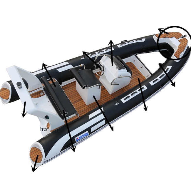 16ft 4.80m Hypalon Material Fi - Fishing Boat Fiberglass บทวิจารณ์และราคา
