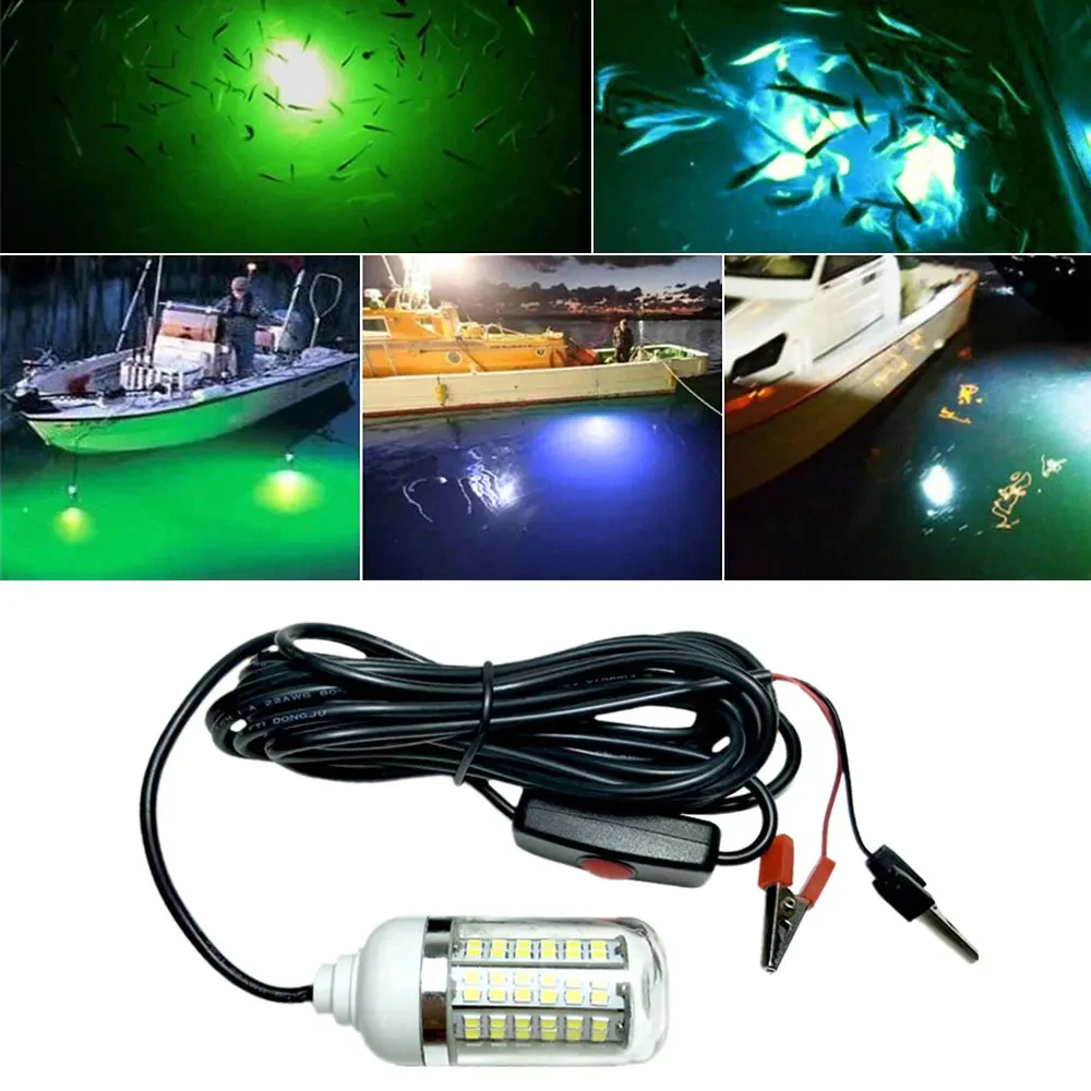 12V Underwater Lamp 15W 108 LE - Fishing Boat Navigation Light บทวิจารณ์และราคา