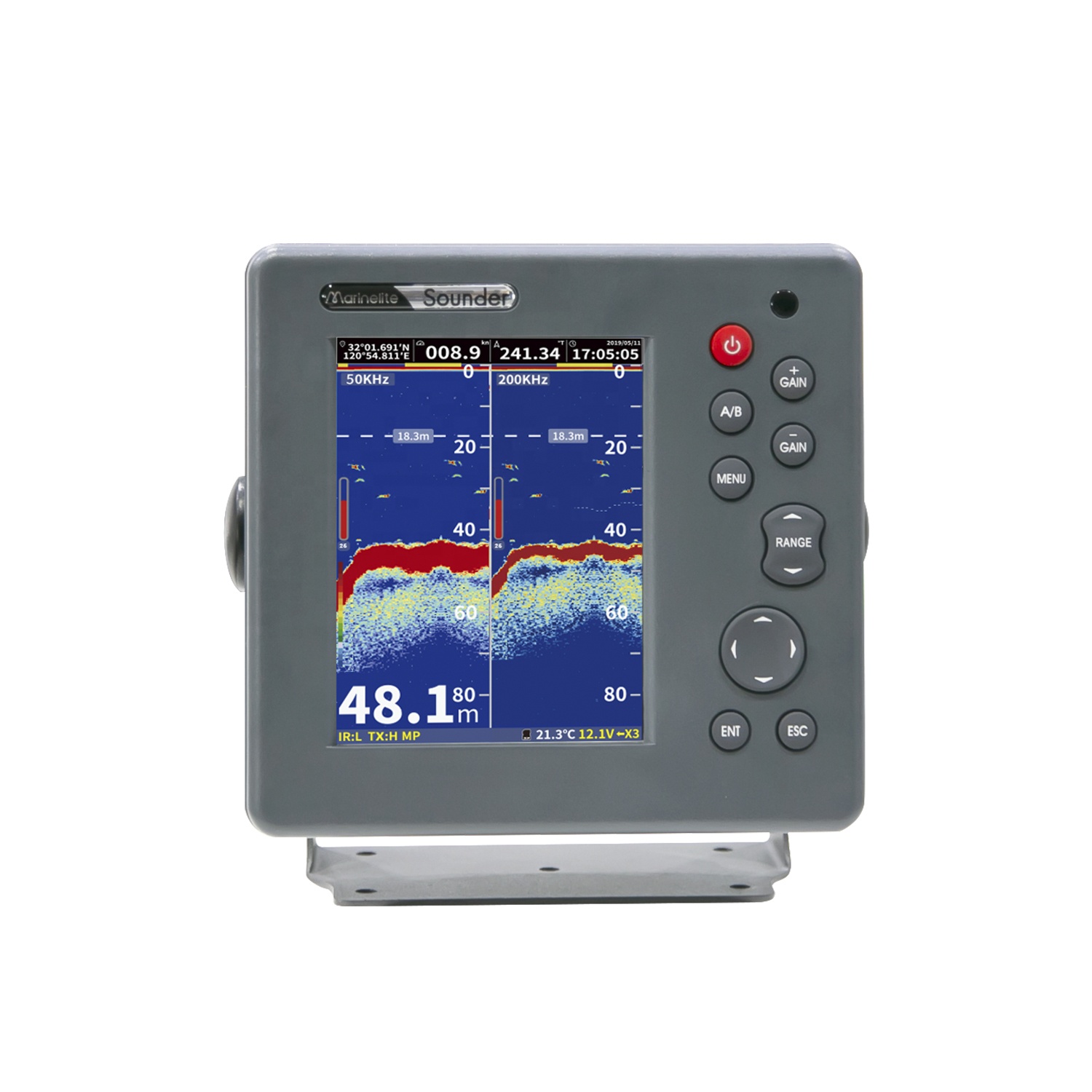 Commercial 6-inch Fish Finder  - Fishing Boat Depth Finder บทวิจารณ์และราคา