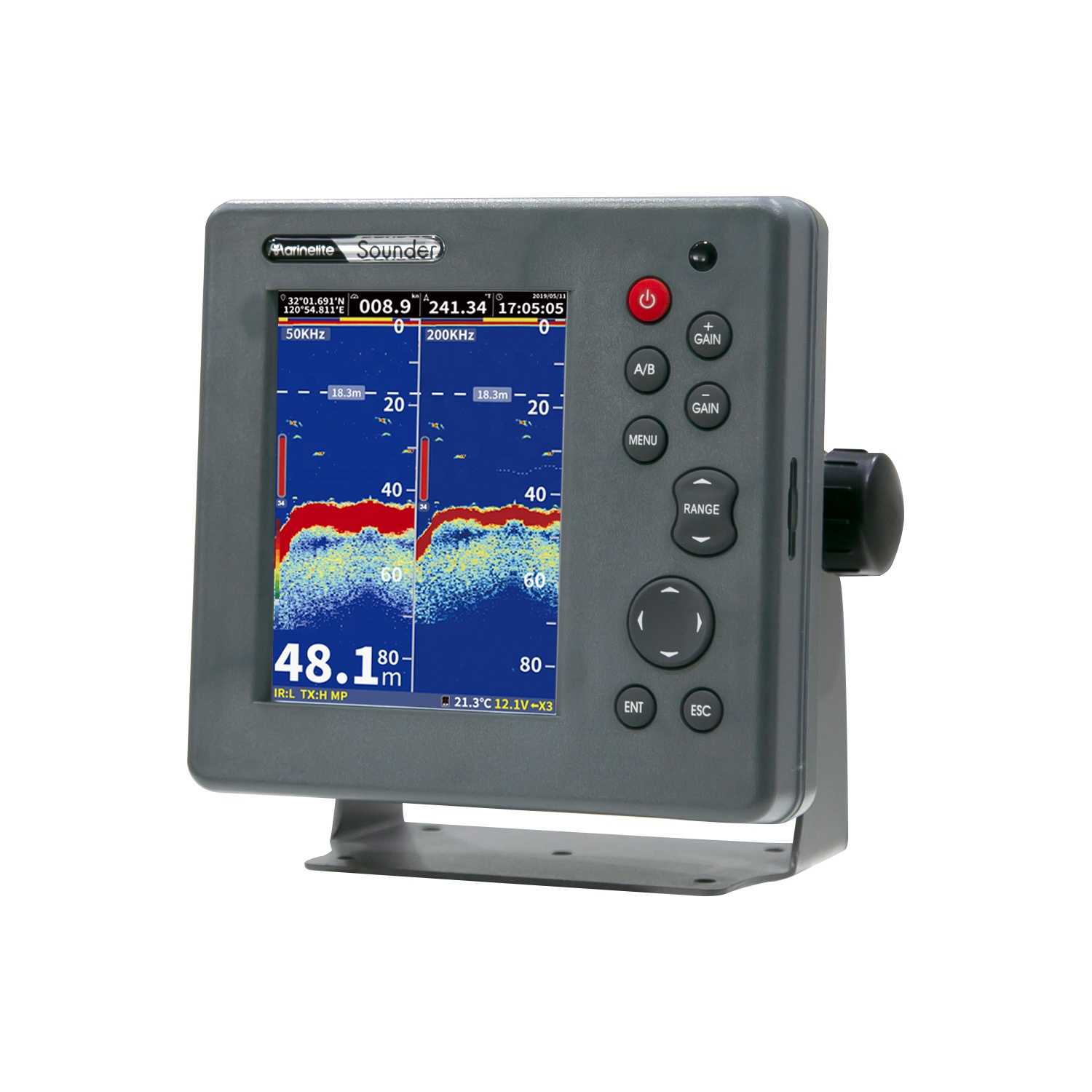 Commercial 6-inch Fish Finder  - Fishing Boat Depth Finder บทวิจารณ์และราคา