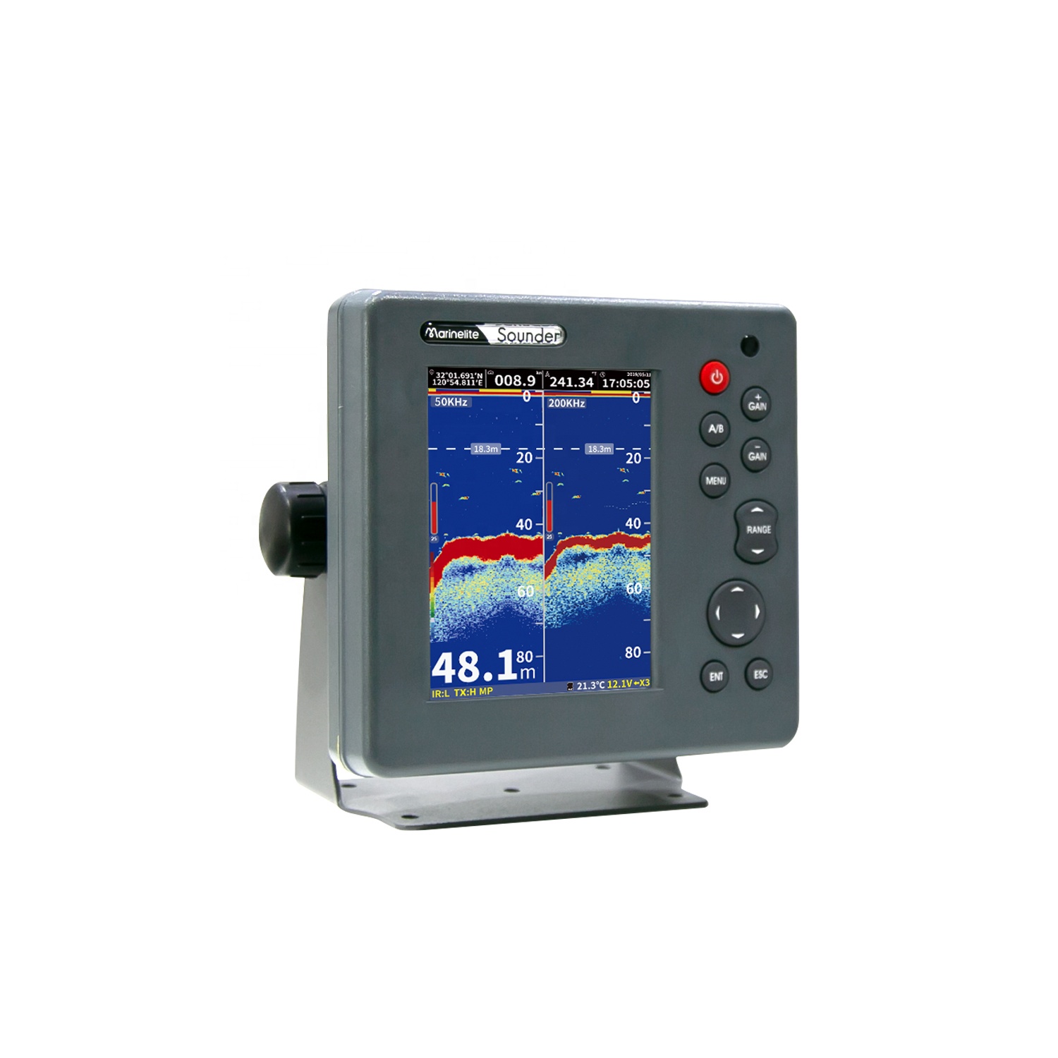 Commercial 6-inch Fish Finder  - Fishing Boat Depth Finder บทวิจารณ์และราคา