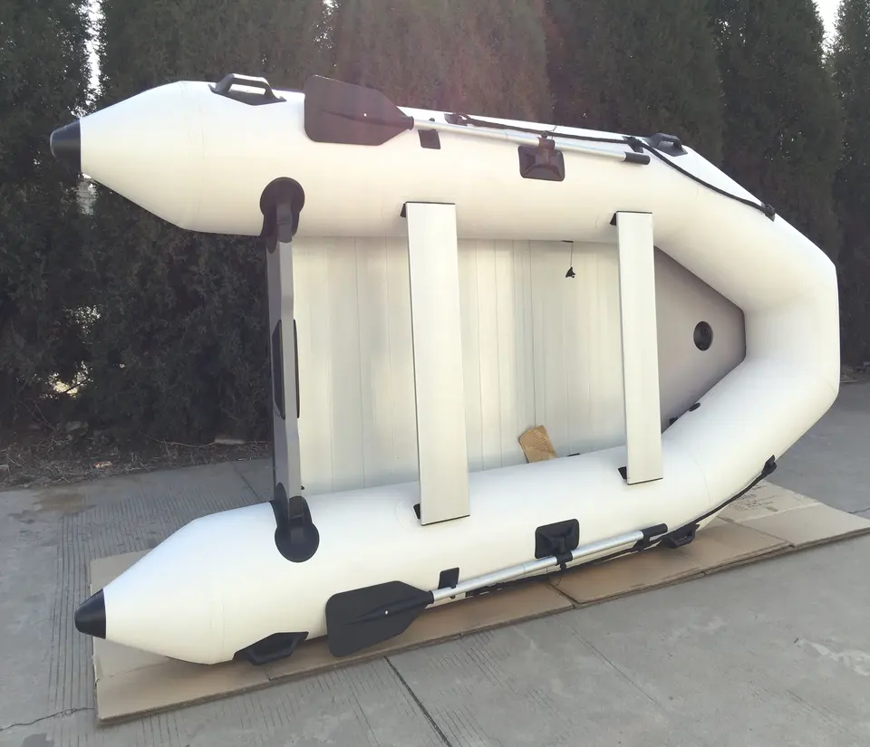 10.8Ft Aluminum Floor Inflatab - Fishing Boat Aluminum บทวิจารณ์และราคา
