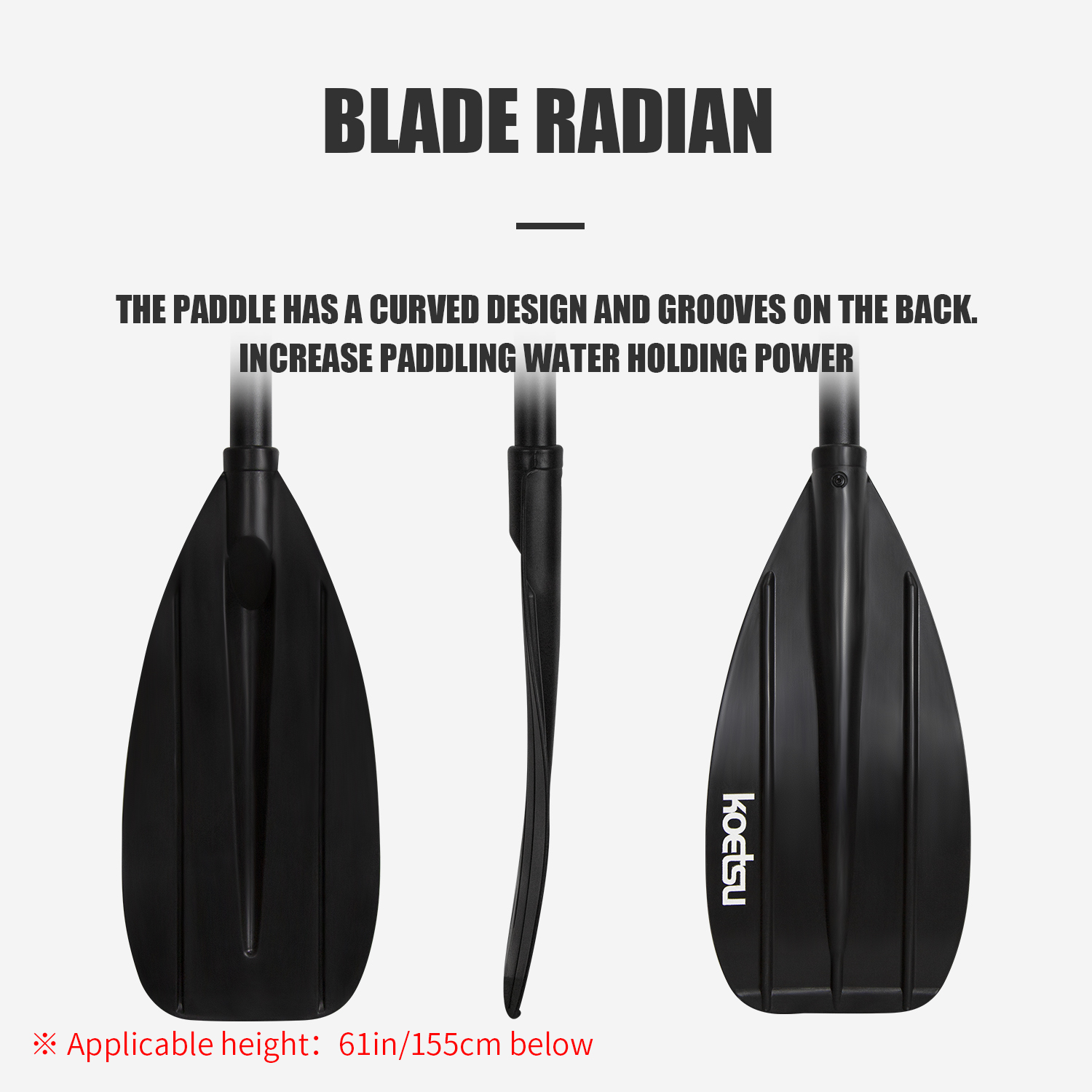 KOETSU Aluminum Alloy Double-H - Fishing Boat Paddle บทวิจารณ์และราคา