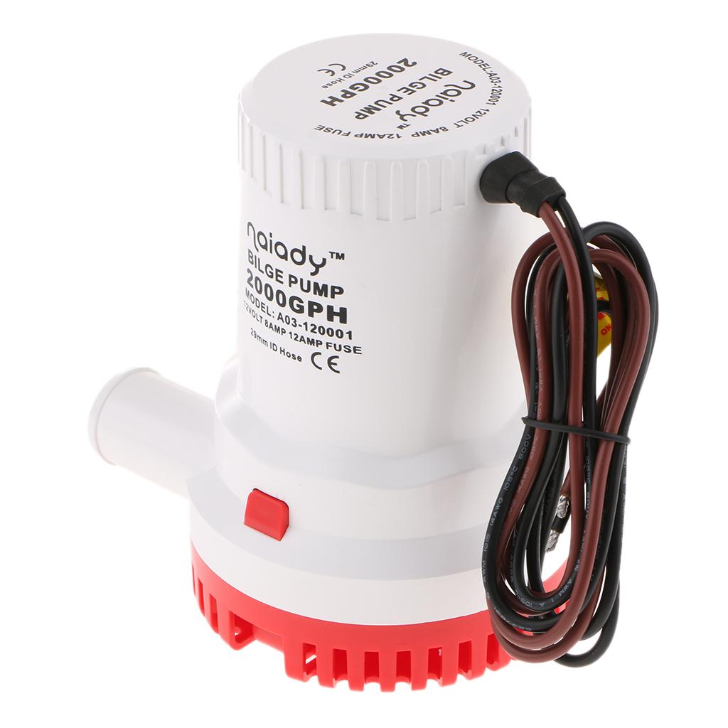 Submersible Bilge Pump 12V 200 - Fishing Boat Bilge Pump บทวิจารณ์และราคา