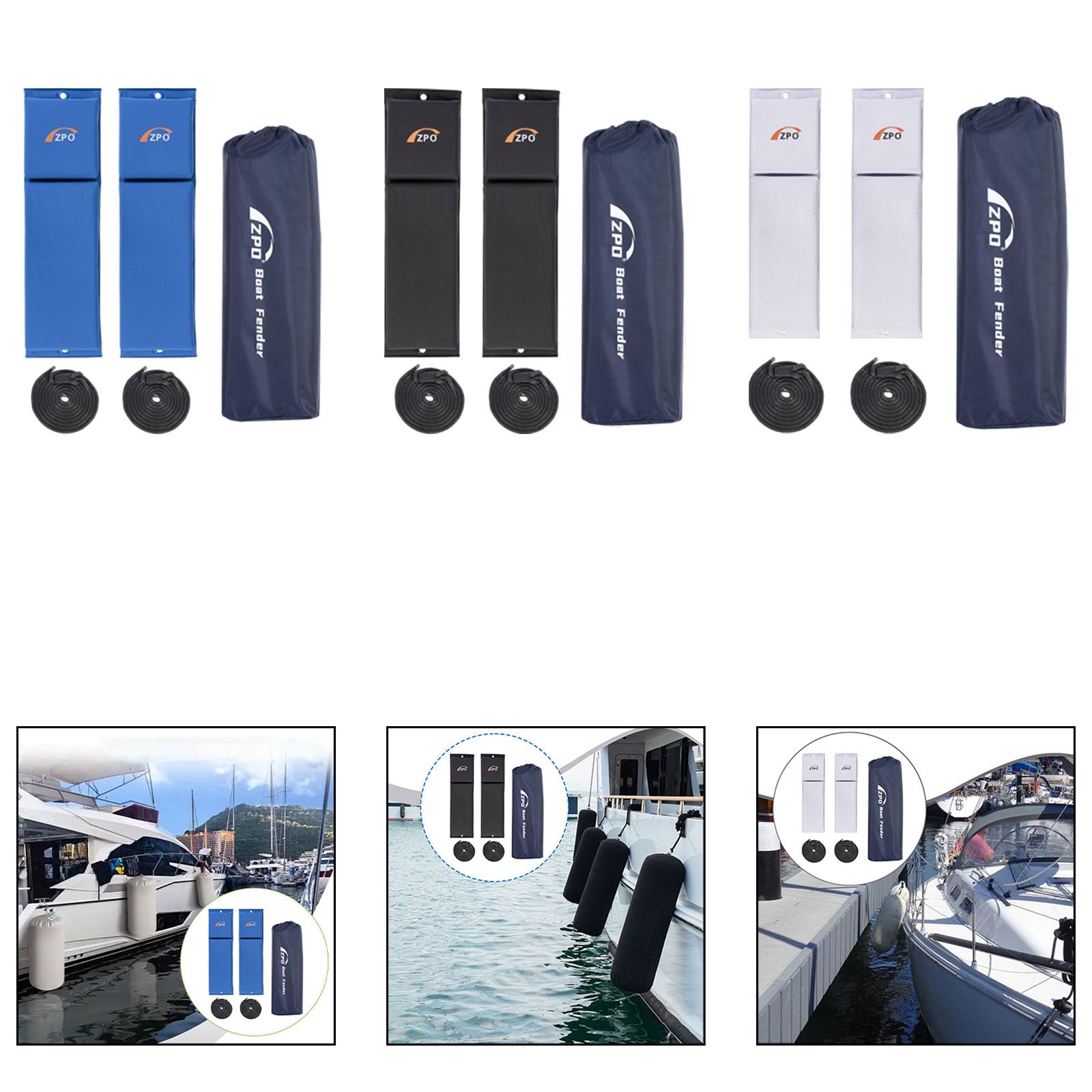 2Pcs Flat Boat Fender with Rop - Fishing Boat Paddle บทวิจารณ์และราคา