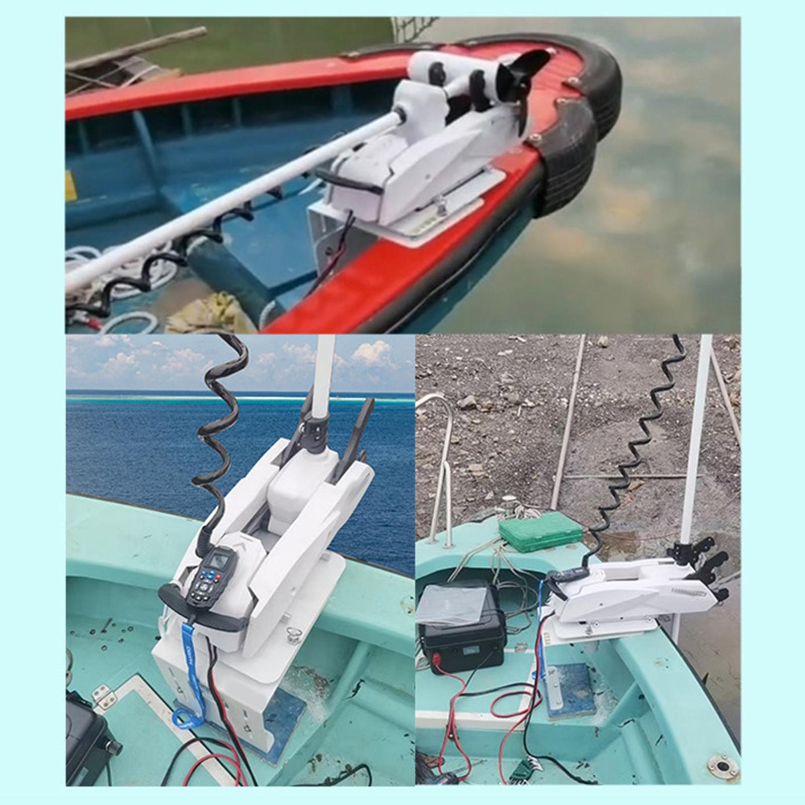 White Kayak Electric Motor Mou - Fishing Boat Trolling Motor บทวิจารณ์และราคา