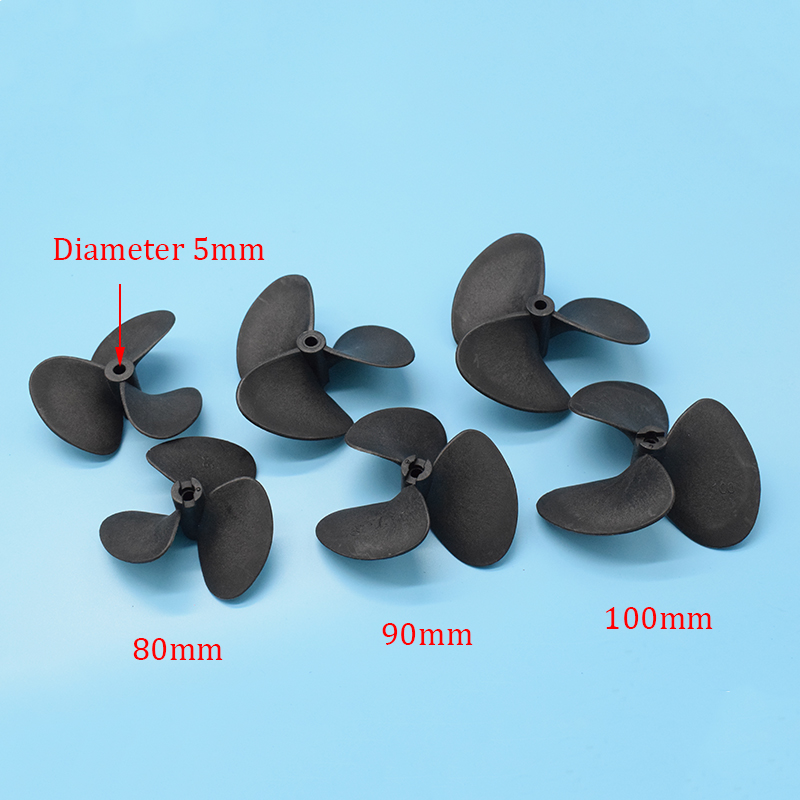 Rc Boat 3Blades propeller 80mm - Fishing Boat Trolling Motor บทวิจารณ์และราคา