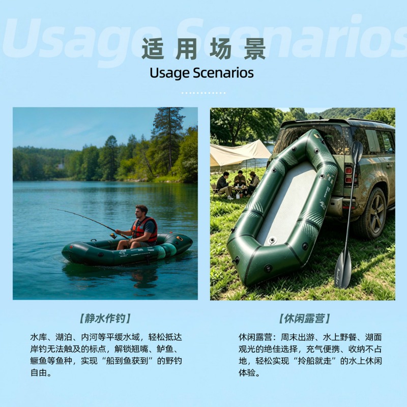 BLFst Fly Fishing Boat TPU Bac - Fishing Boat Inflatable บทวิจารณ์และราคา