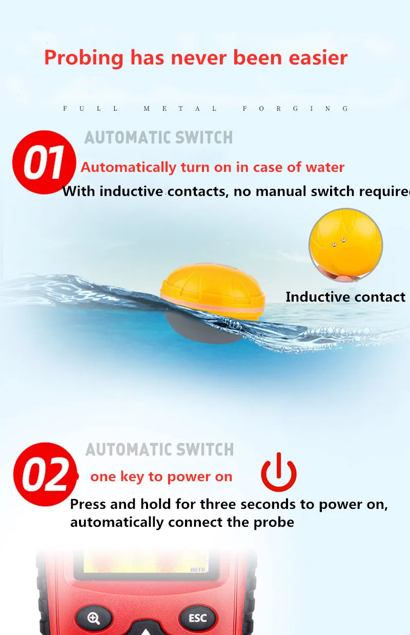 Update 200M Portable Sonar Fis - Fishing Boat Depth Finder บทวิจารณ์และราคา