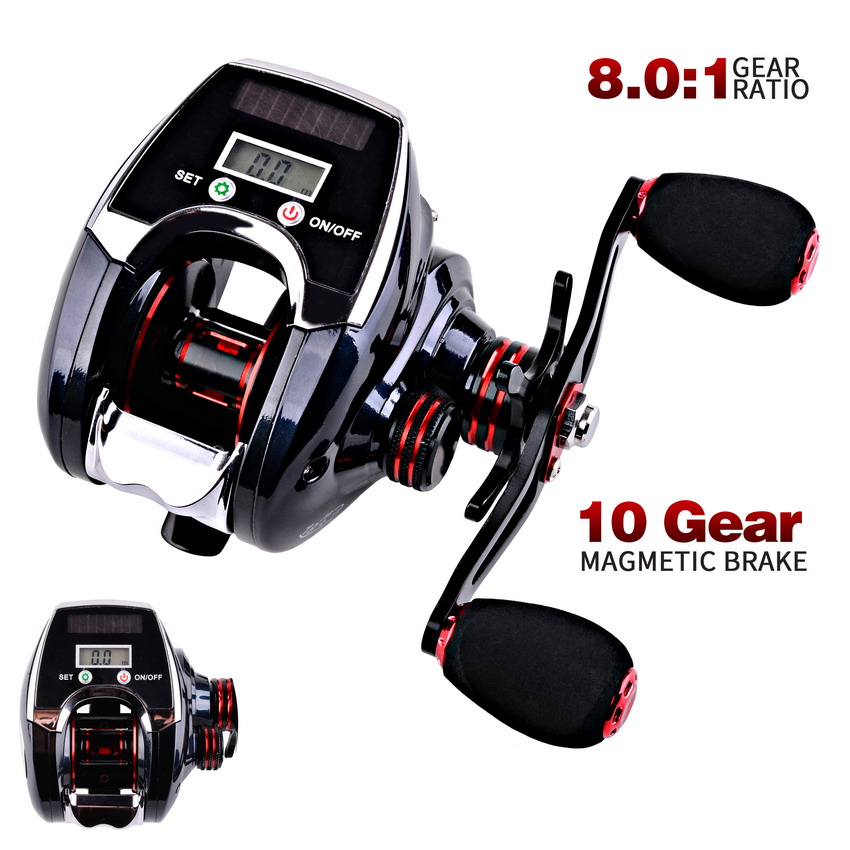 8.0:1 19+1BB Fishing Reel Left - Fishing Boat Steering Wheel บทวิจารณ์และราคา