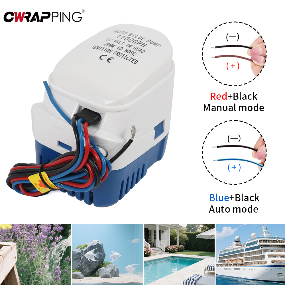 Car RV Bilge Pump for Boats Ac - Fishing Boat Bilge Pump บทวิจารณ์และราคา