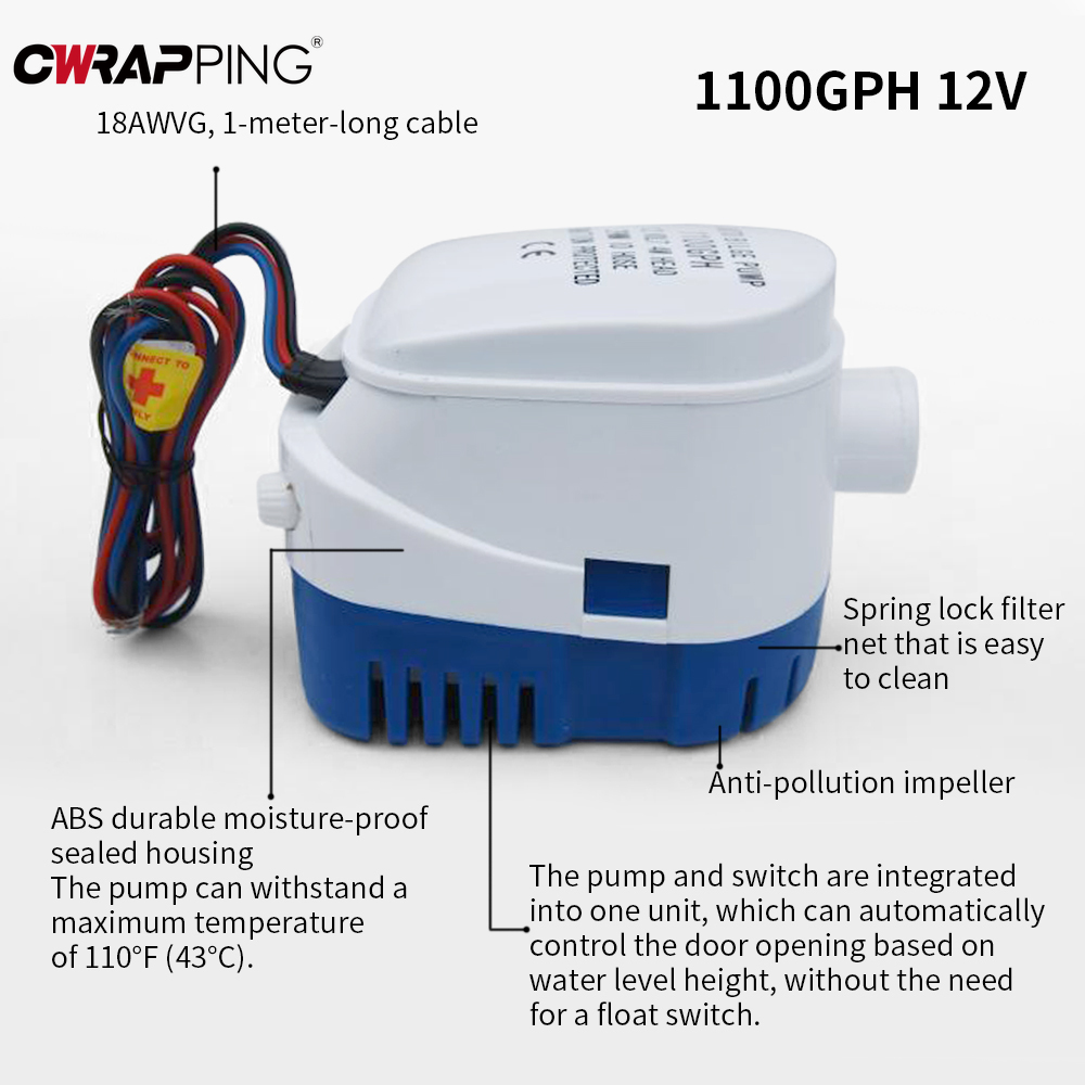 Car RV Bilge Pump for Boats Ac - Fishing Boat Bilge Pump บทวิจารณ์และราคา