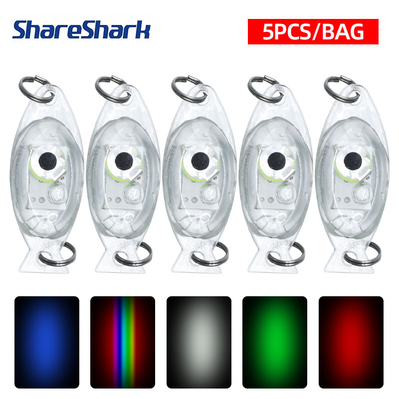 ShareShark 5pcs Deep Drop Fish - Fishing Boat Navigation Light บทวิจารณ์และราคา