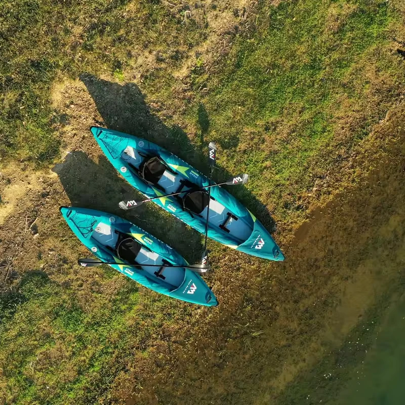 Canoe Kayak Inflatable Boat 1- - Fishing Boat Oar บทวิจารณ์และราคา