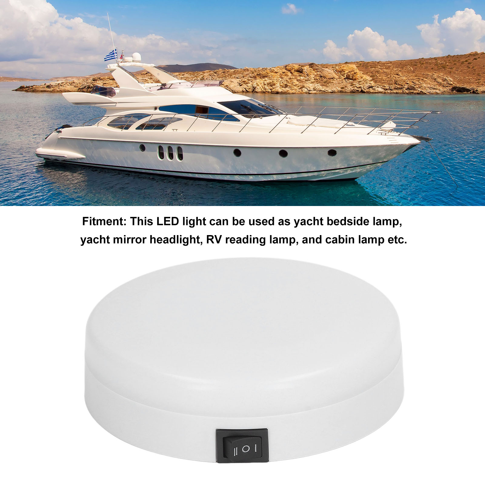 Boats LED Interior Cabin Light - Fishing Boat Paddle บทวิจารณ์และราคา