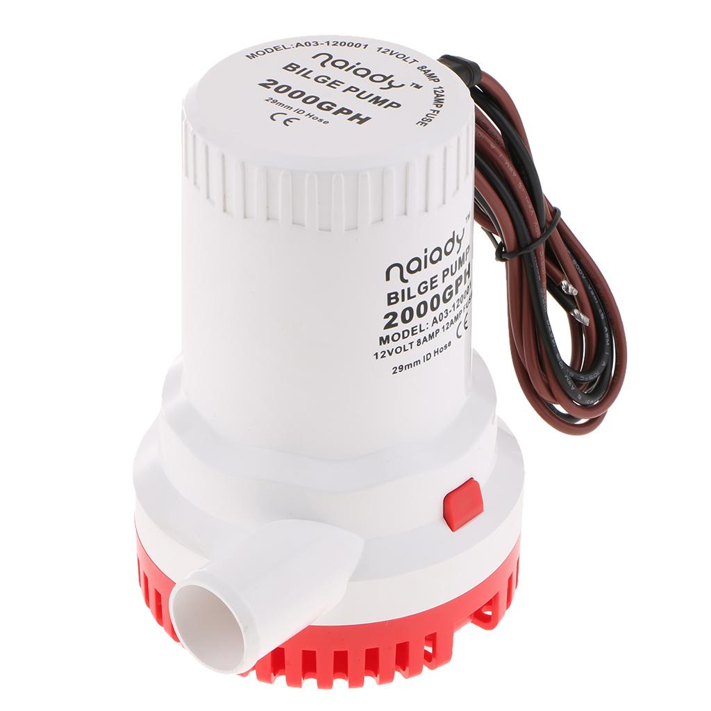 Electric Bilge Pump 2000GPH Su - Fishing Boat Bilge Pump บทวิจารณ์และราคา