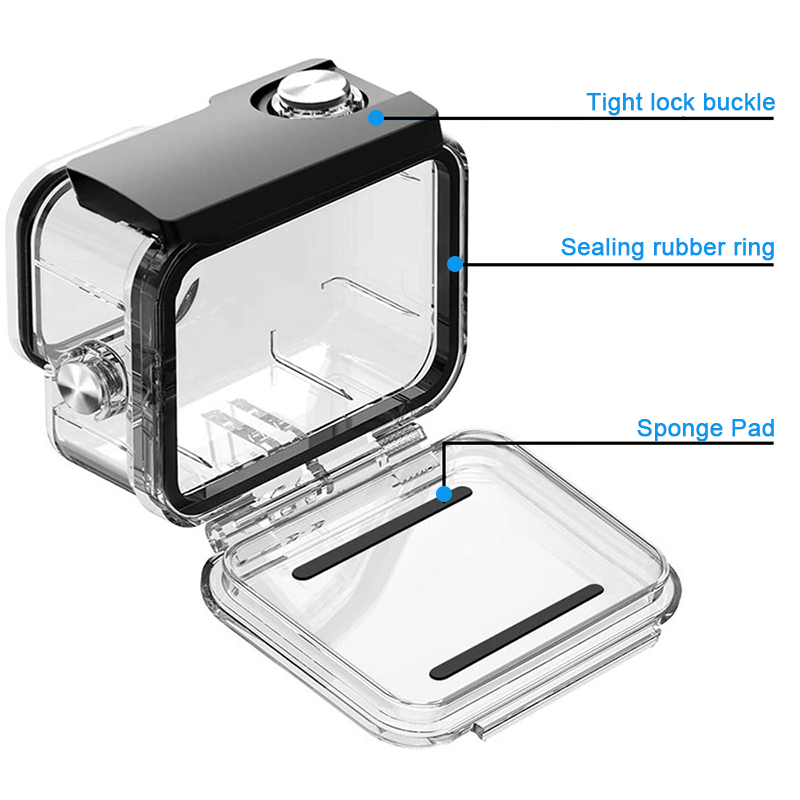 60M Waterproof Case For GoPro  - Fishing Boat Cover บทวิจารณ์และราคา