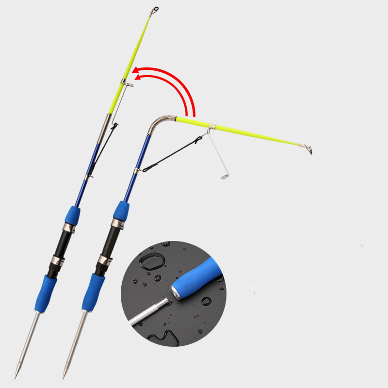 Automatic Fishing Spring Rod U - Fishing Boat Fiberglass บทวิจารณ์และราคา
