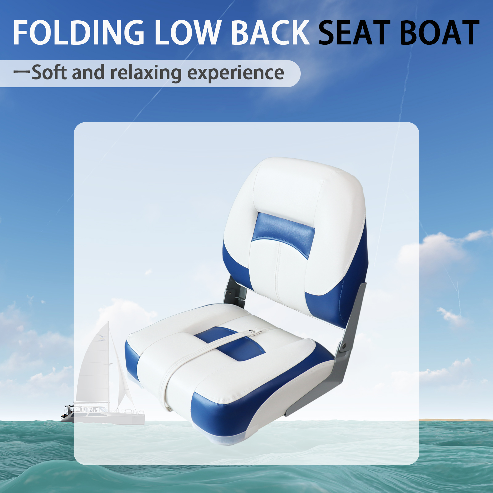 Folding Bass Boat Seats Classi - Fishing Boat Seat บทวิจารณ์และราคา