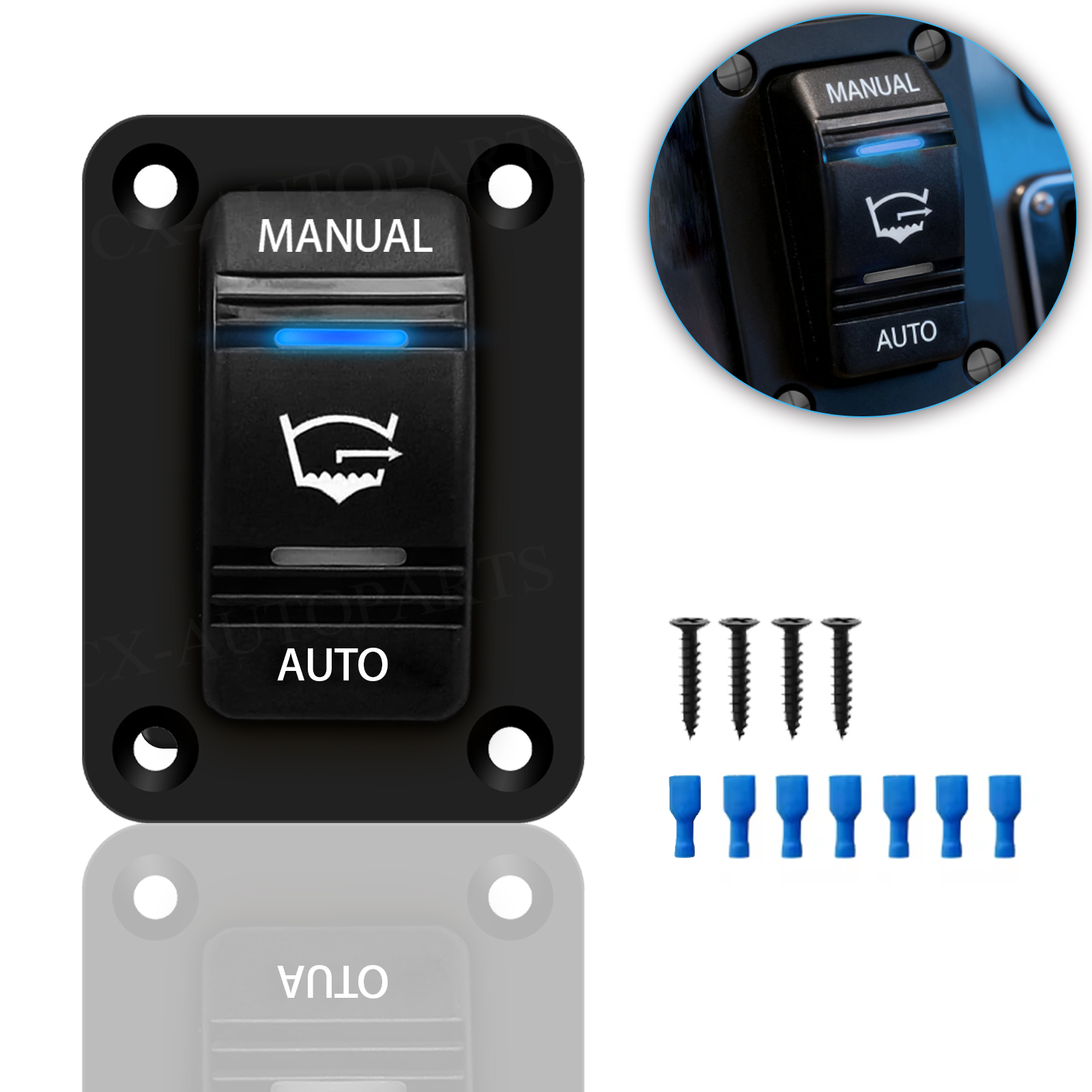 3 Way Bilge Pump Rocker Switch - Fishing Boat Bilge Pump บทวิจารณ์และราคา