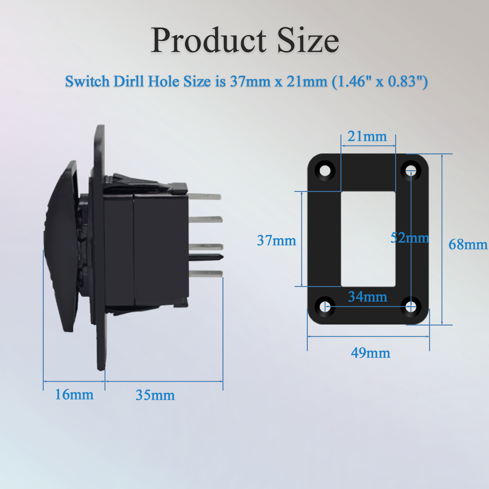 3 Way Bilge Pump Rocker Switch - Fishing Boat Bilge Pump บทวิจารณ์และราคา