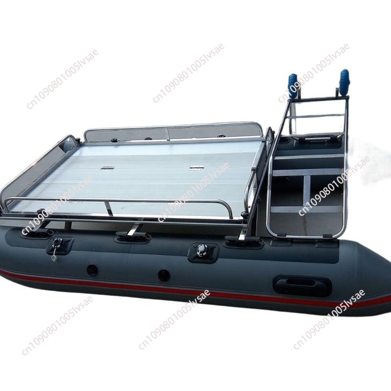 Aluminium Deck PVC Pontoon 1/2 - Fishing Boat Aluminum บทวิจารณ์และราคา