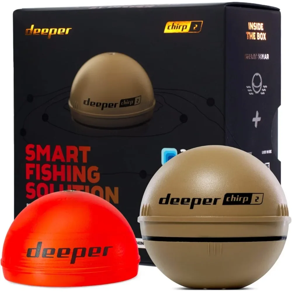 A  Chirp 2 Sonar Fish Finder - - Fishing Boat Depth Finder บทวิจารณ์และราคา