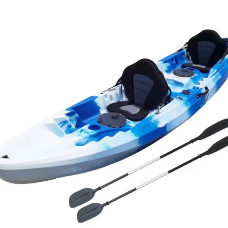 2-Person Inflatable Fishing Bo - Fishing Boat Paddle บทวิจารณ์และราคา