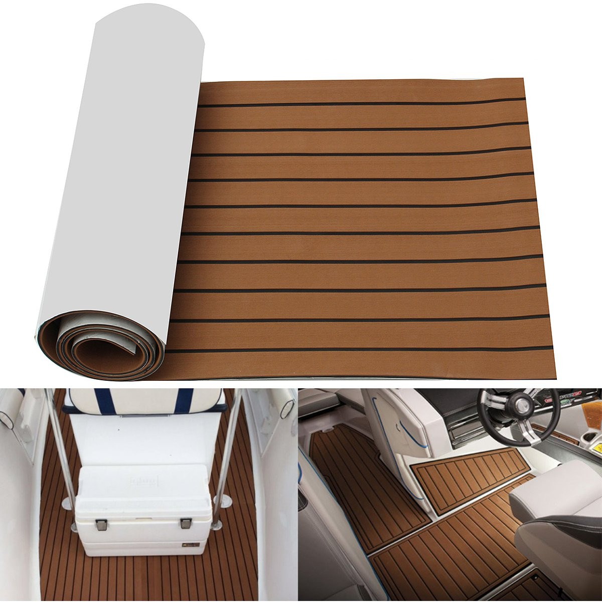 2400X600x6mm Self-Adhesive EVA - Fishing Boat Paddle บทวิจารณ์และราคา